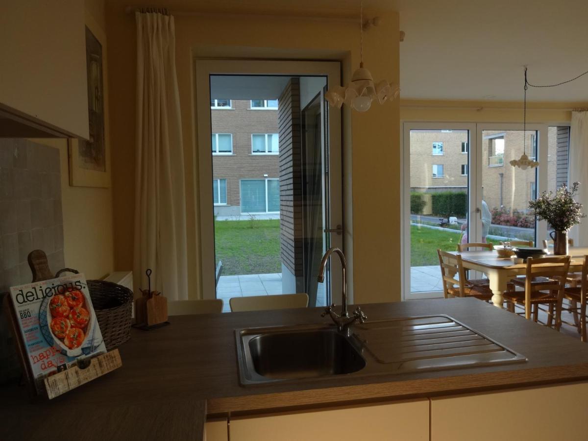 Bootsman Gelijkvloers Appartement Met Tuin En Autostaanplaats Oostende Dış mekan fotoğraf